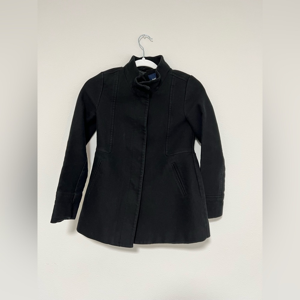 Gap Kids Black Lined Coat